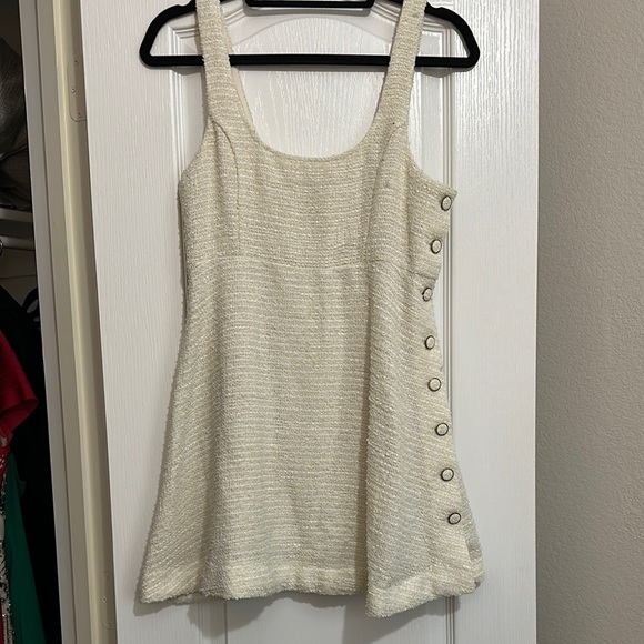 Zara cream tweed dress - Picture 1 of 3